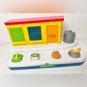 Vintage Sesame Street Interactive Playhouse Toy (2004 Mattel)